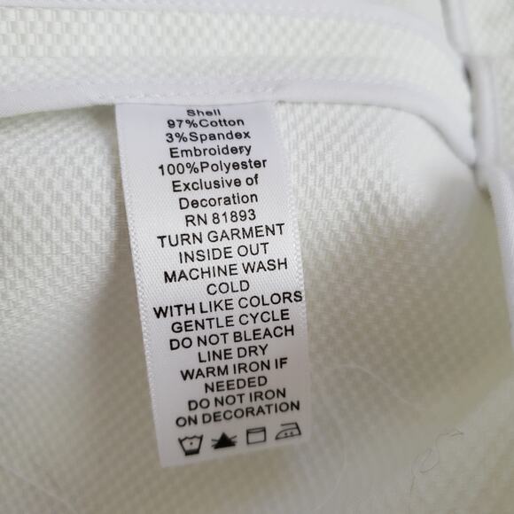 Victor Costa Occasion Embroidered Jacket White Orange Sequins Women Small - Picture 11 of 11